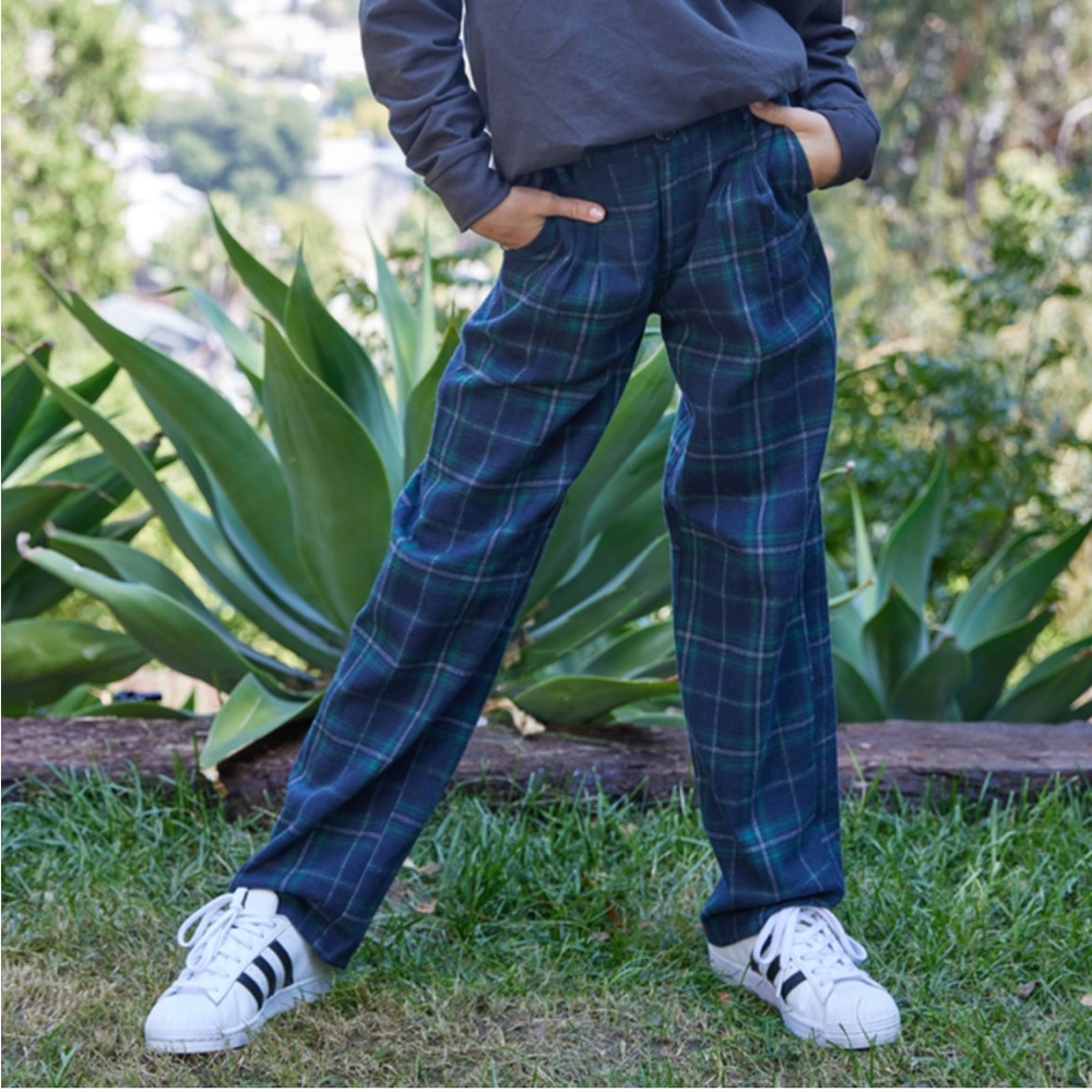 RSQ Girls Plaid Pants Size Medium